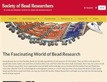 Tablet Screenshot of beadresearch.org